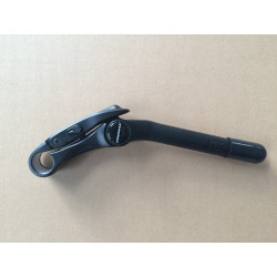 Styrstam Promax, 25,4*180, snabbjustering, alu matt svart