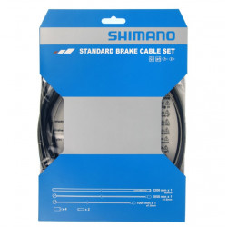 Bromsvajerset racer/MTB svart, dubbla nipplar