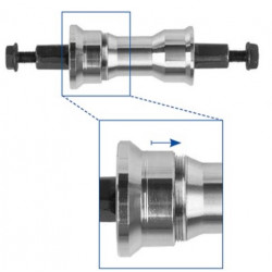 Vevlager special 122,5mm Vid trasiga gängor