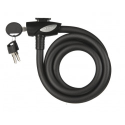 Spirallås 12x1800mm m. hållare