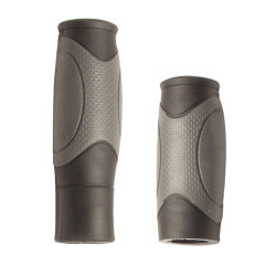 Handtag 90/120mm svart/grå