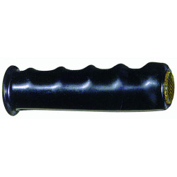 Handtag Retro svart med reflex