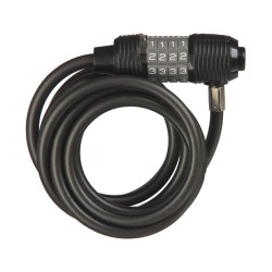 Spirallås 10x1800mm m. hållare