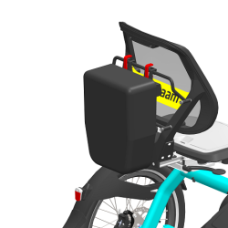 Cykelväska, enkel (Vänster)