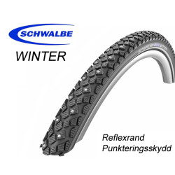 Däck Schwalbe Winter 35-622 700x35C Svart/Reflex 120 dubb