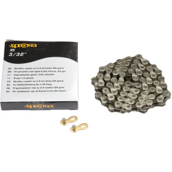 Kedja X9 1/2x11/128 silver/silver