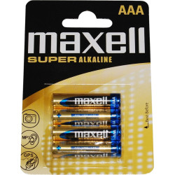 Batteri Maxell AAA/LR03 Super Alkaline (4-pack)
