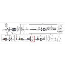 Ball Retainer 3/16inx26pcs SG-C3001-7C ersätter gamla... 2