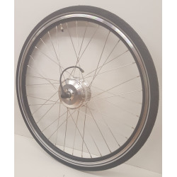 Framhjul 28 Svart inkl, 250w/36V 6-pin Shengyi motornav...