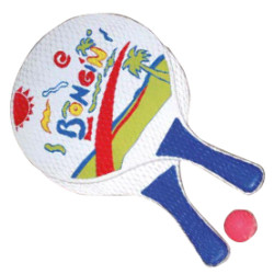 Beachtennisset, Trä