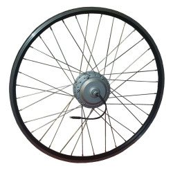 Framhjul 28 Svart inkl, 250w/36V motornav 2012-2014 6-Pin