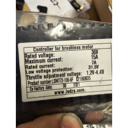 KONTROLLENHET TILL E-MOTION LITE 2016 36V 2