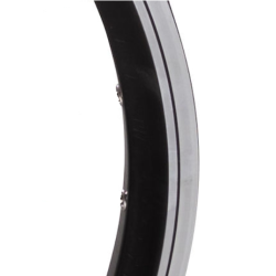 FÄLG 622-19 700C Dubbelbottnad SVART 36Hål