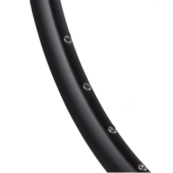 Fälg 622-21 700C Dubbelbottnad Sport/Hybrid, Svart 36hål