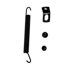 Styrfjäder / Stabilisatorfjäder rostfri "Silence"  Svart