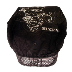 Regnskydd CAVO. för korgväska. svart 2