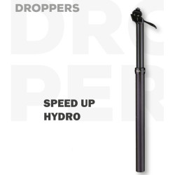 Hydralisk sadelstolpe med  manuell justering 27,2mm 2