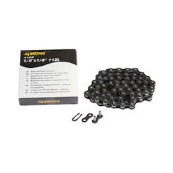 Kedja 1/8 svart  Singlespeed