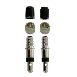 Blixtventil med mutter 2p