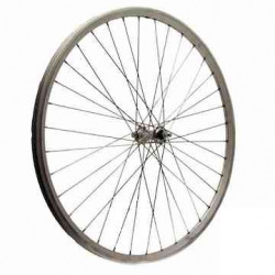 Hjul fram 622-19 db/silver fast axel